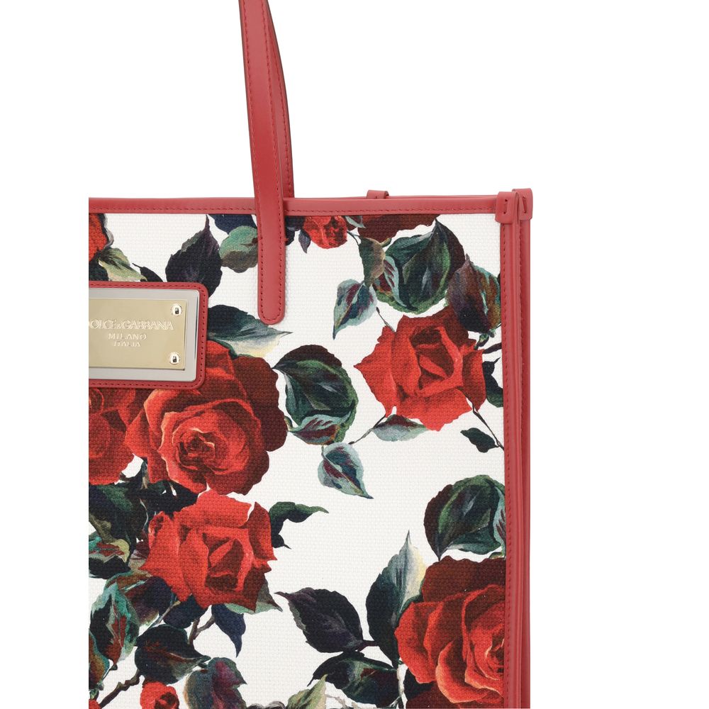 Çiçek desenli Dolce & Gabbana tote çanta